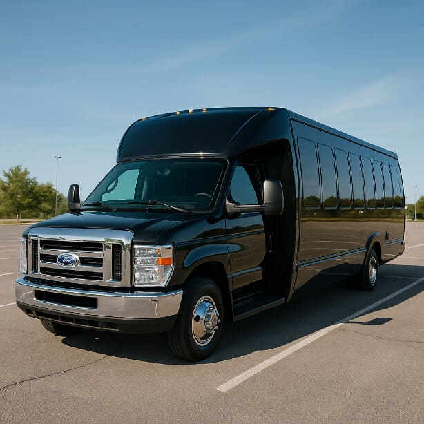 Jurupa Valley Coach Bus Service 18 Passenger Minibus