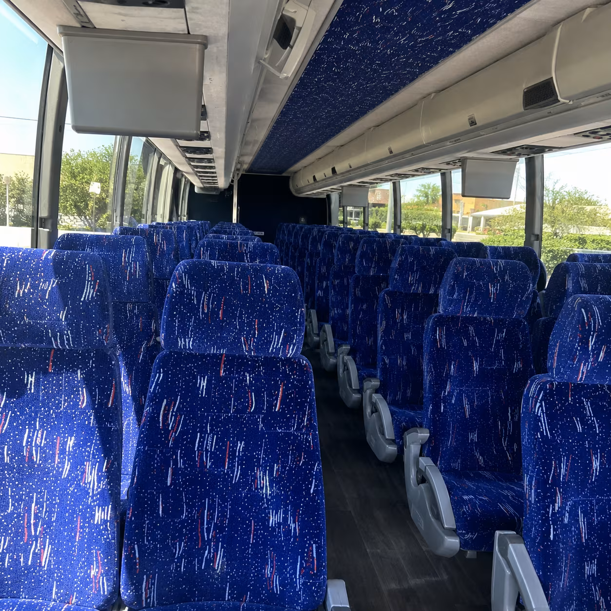 corporate and group event long distance bus rentals from jurupa valley