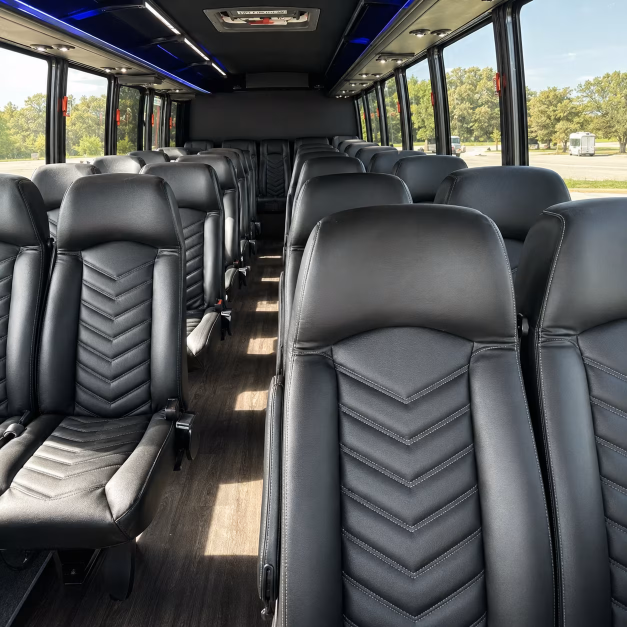 how is a bus rental actually priced in jurupa valley