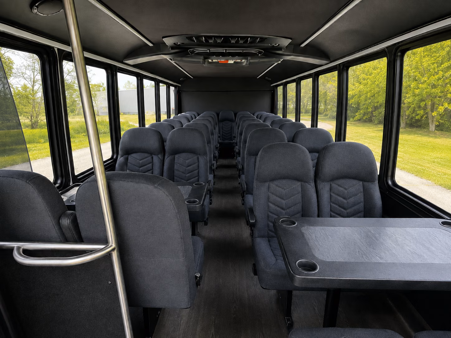 jurupa valley 20 passenger minibus inside