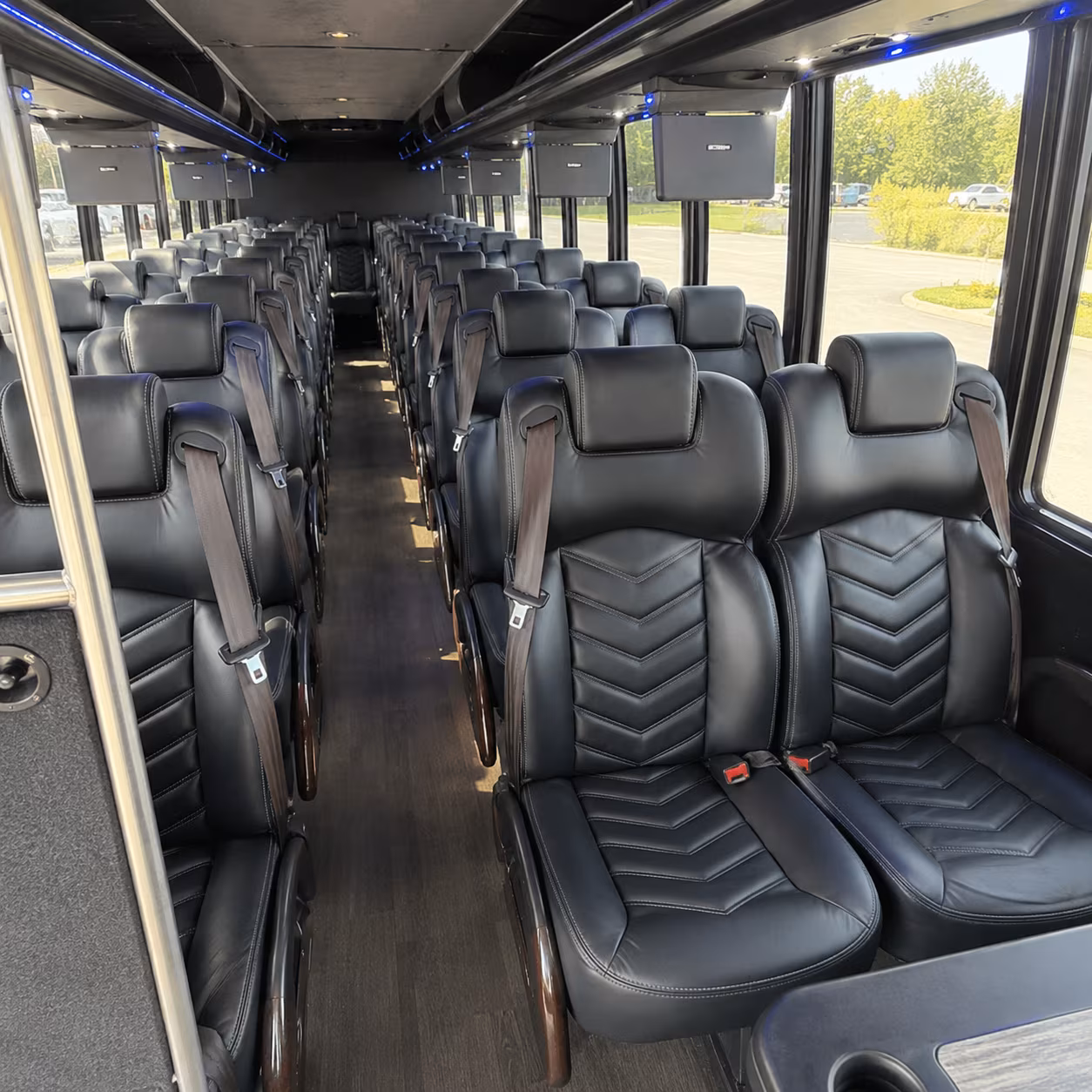jurupa valley 25 passenger minibus interior