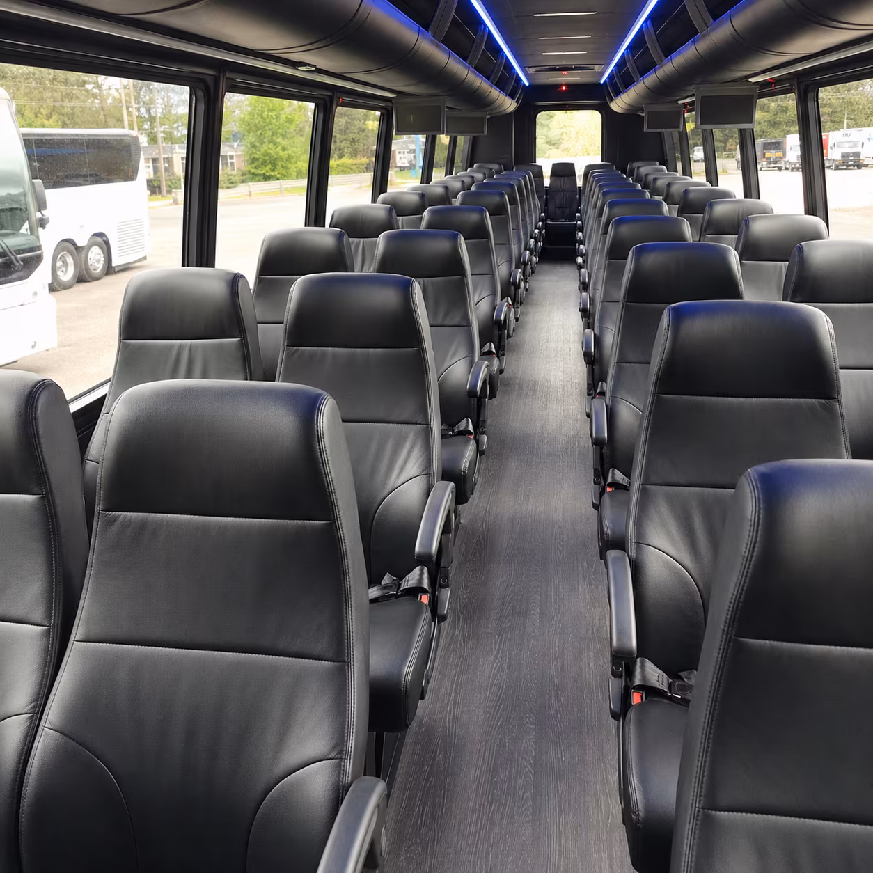 jurupa valley 30 passenger minibus interior