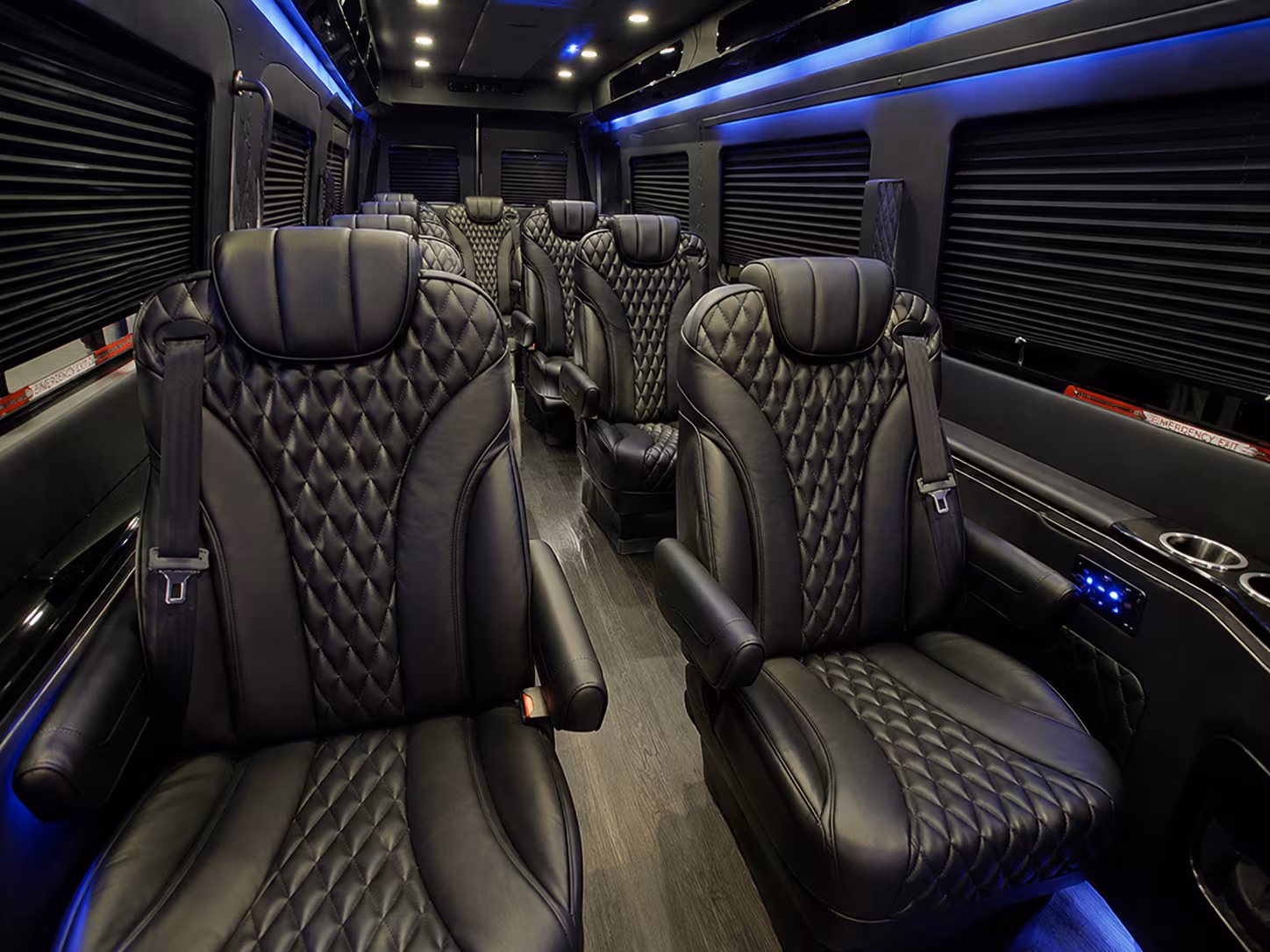 jurupa valley concert transportation onboard seating