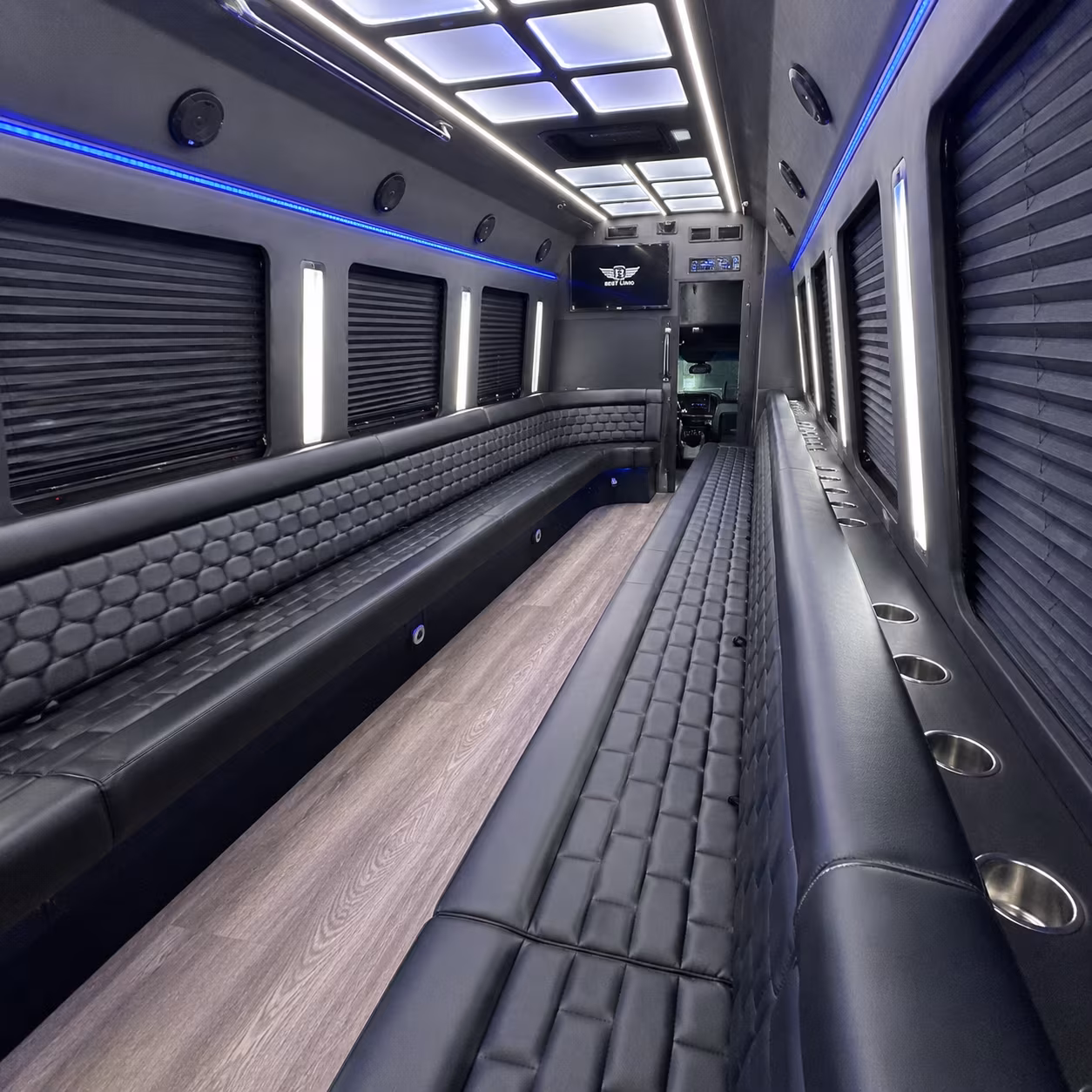 jurupa valley party bus inside