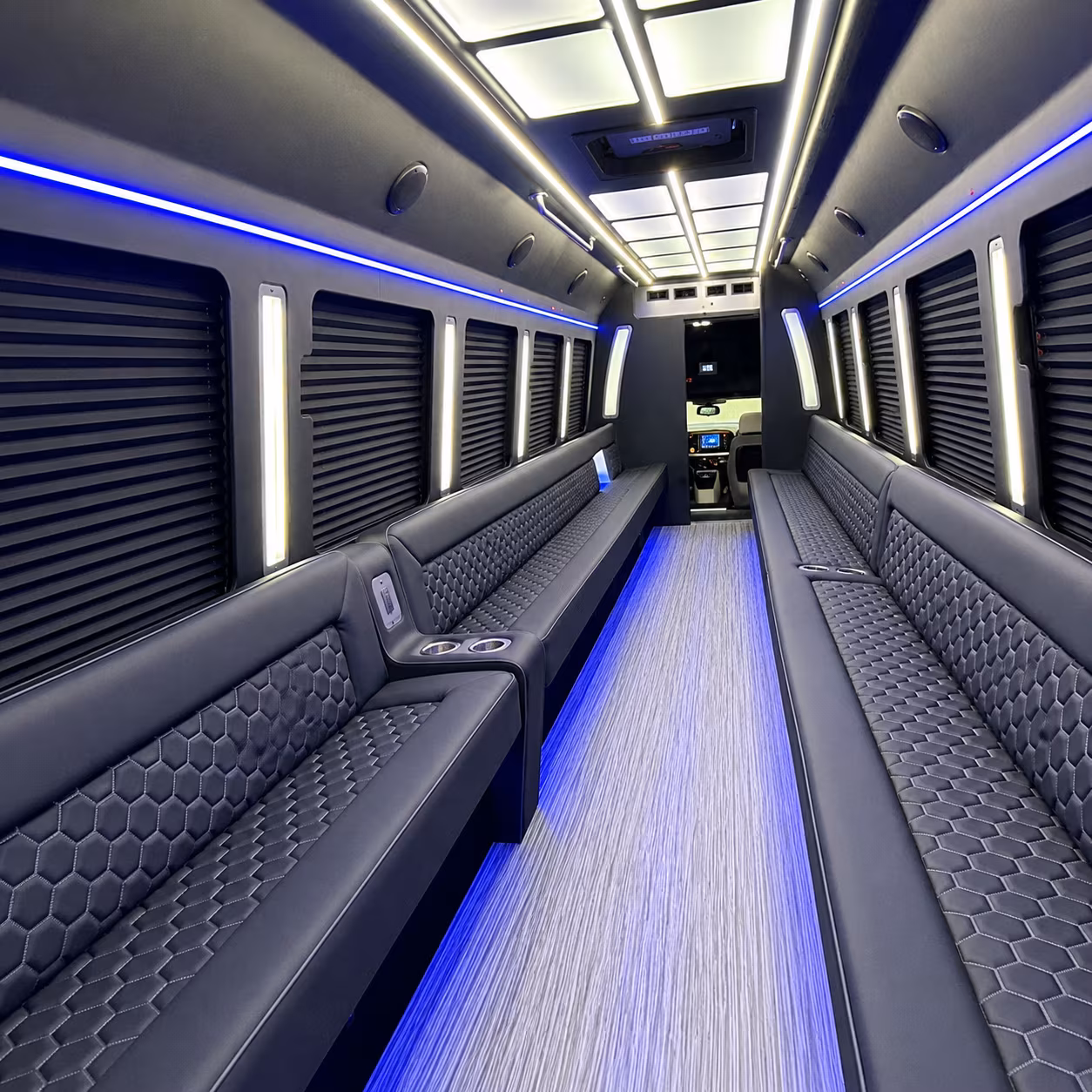 jurupa valley party bus interior