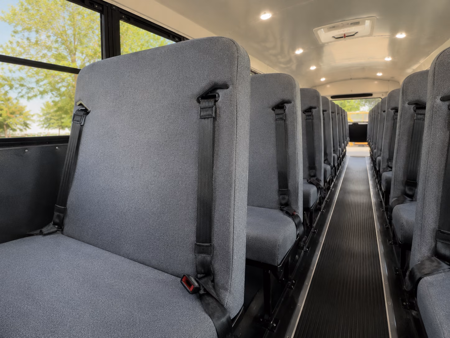 jurupa valley school bus inside