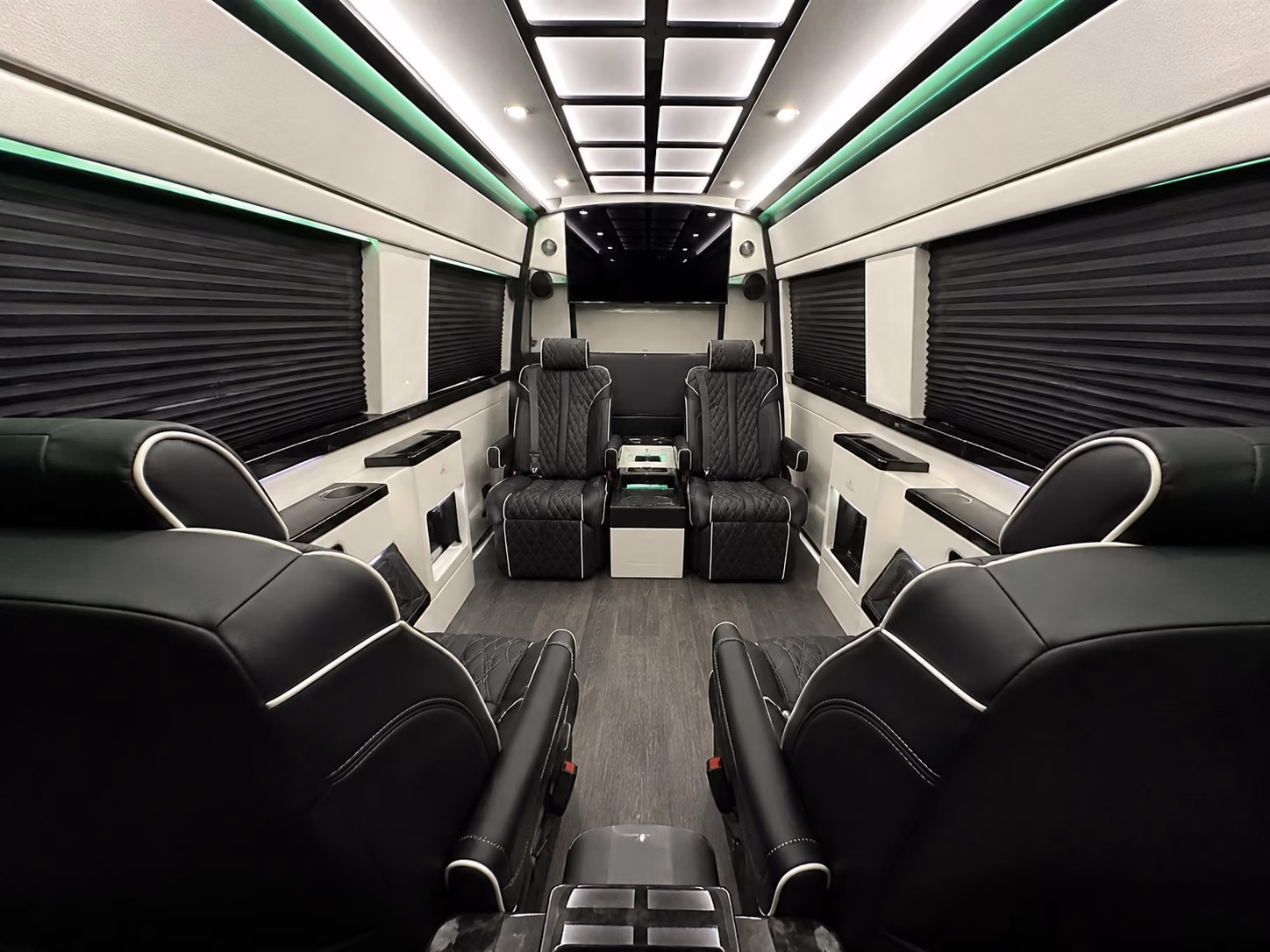 jurupa valley sprinter van with driver inside