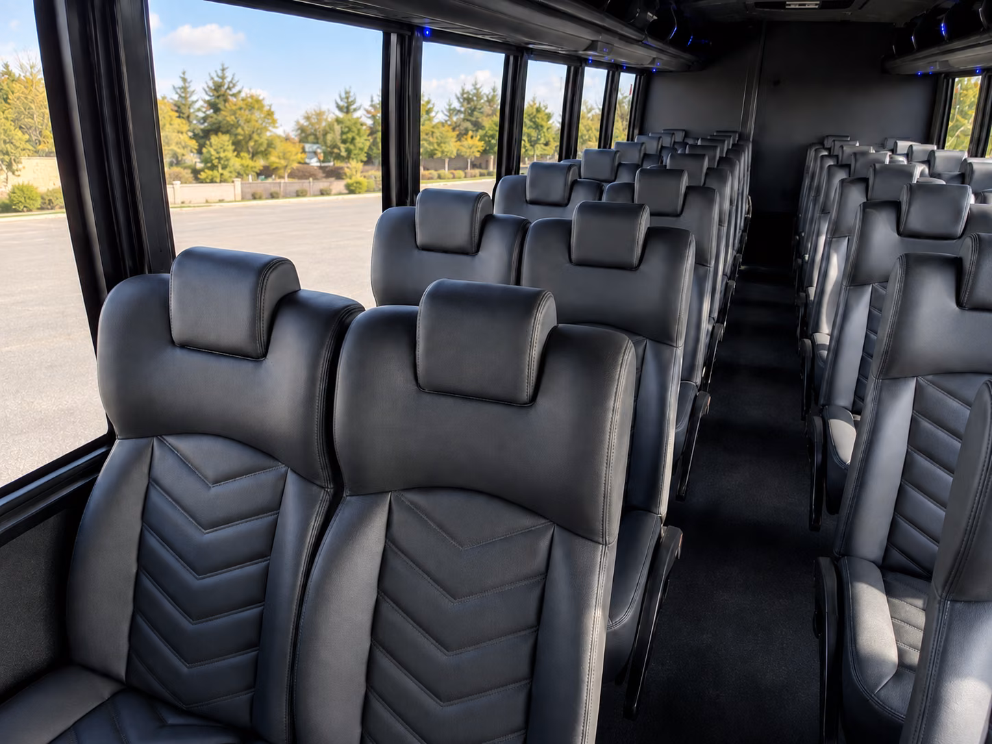 shuttle buses for wedding guests between jurupa valley hotels and venues
